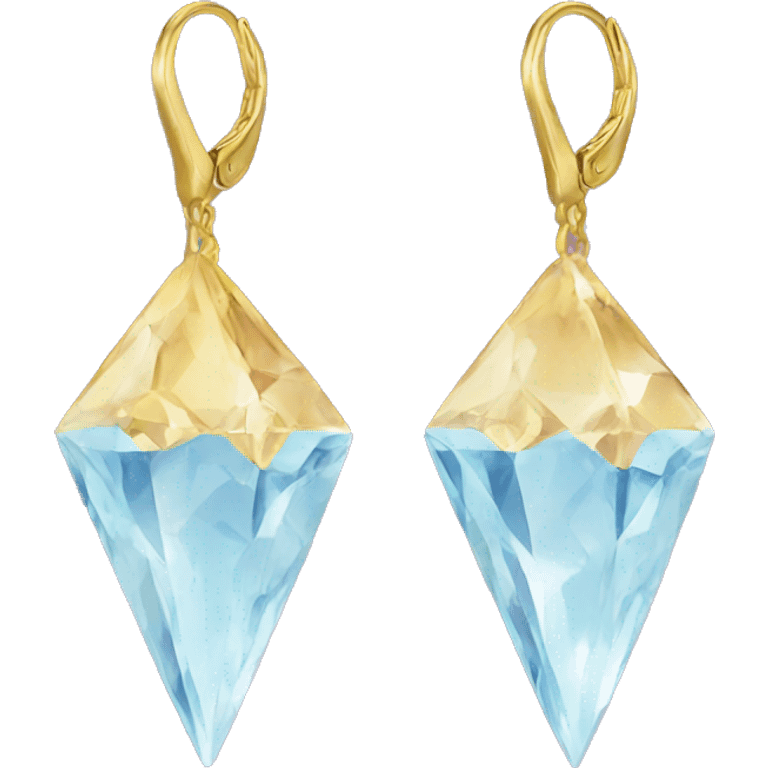 crystal earrings emoji