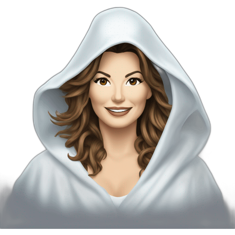 Shania Twain as a ghost  emoji