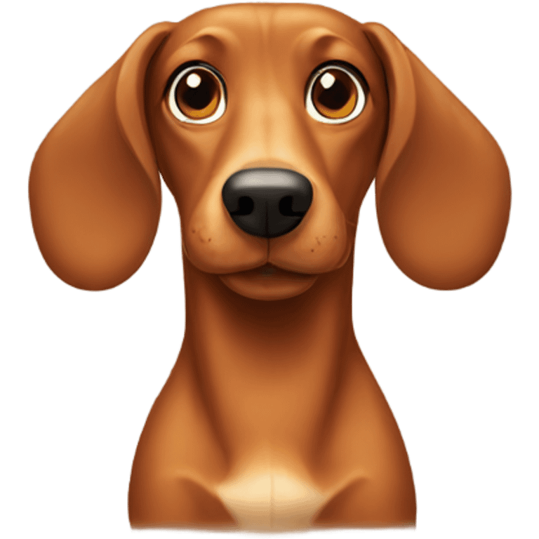 wiener dog emoji