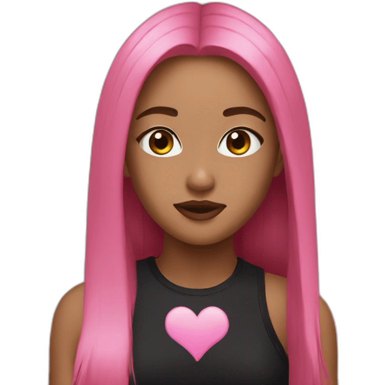 Black pink emoji