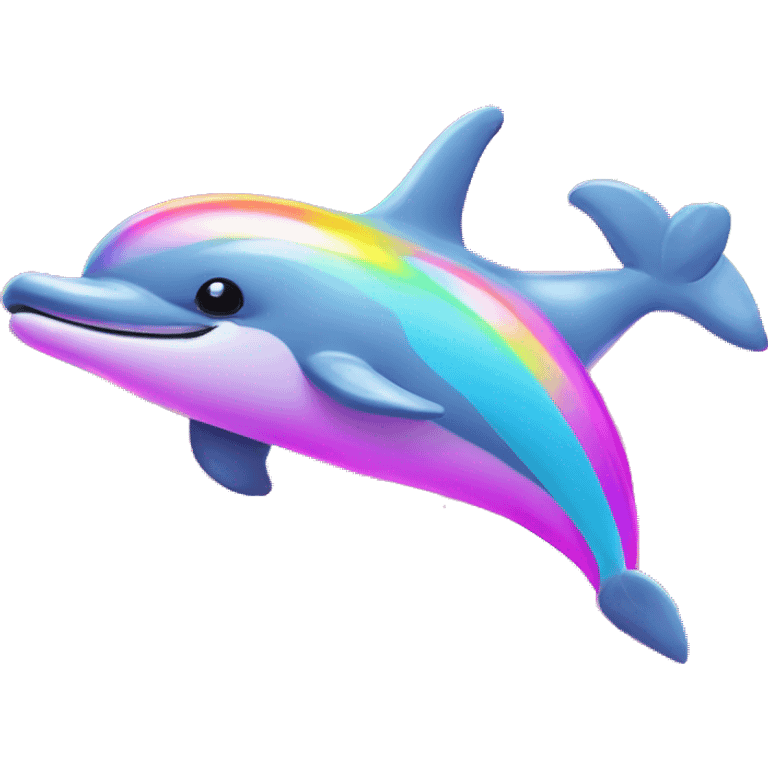 Lisa Frank dolphin  emoji