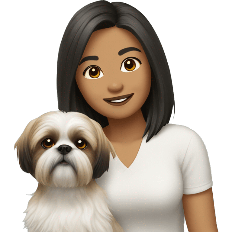 Me and Shih Tzu emoji