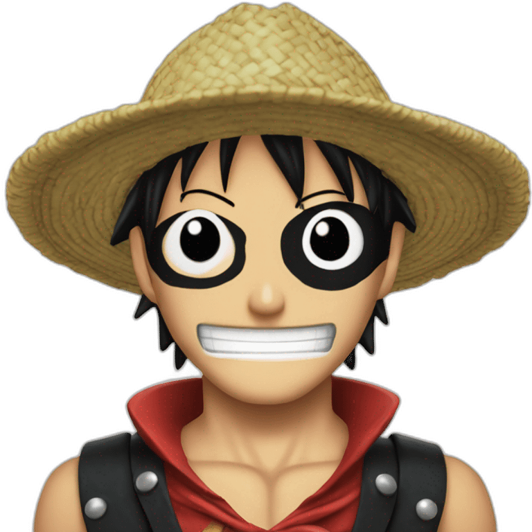 Luffy combattants Zorro dans one piece emoji