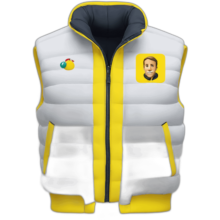 Macron gilet jaune emoji