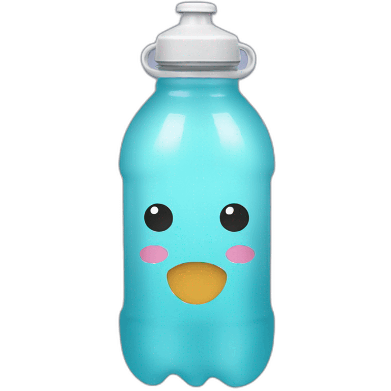 Kawaii water bottle emoji