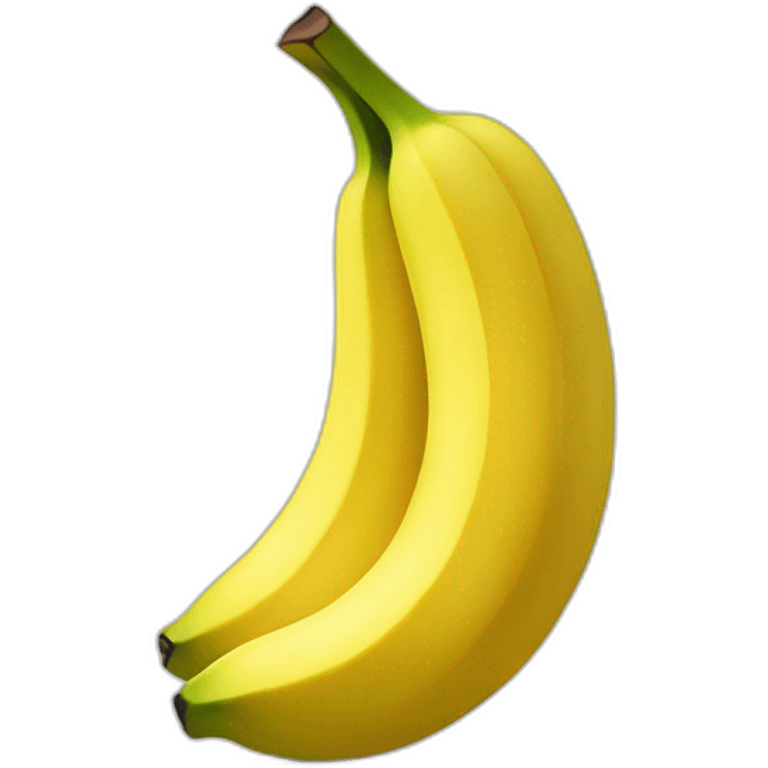 banana inserted in a fruit emoji