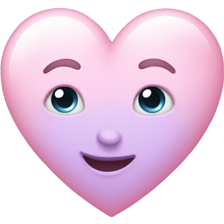 Pastel heart emoji