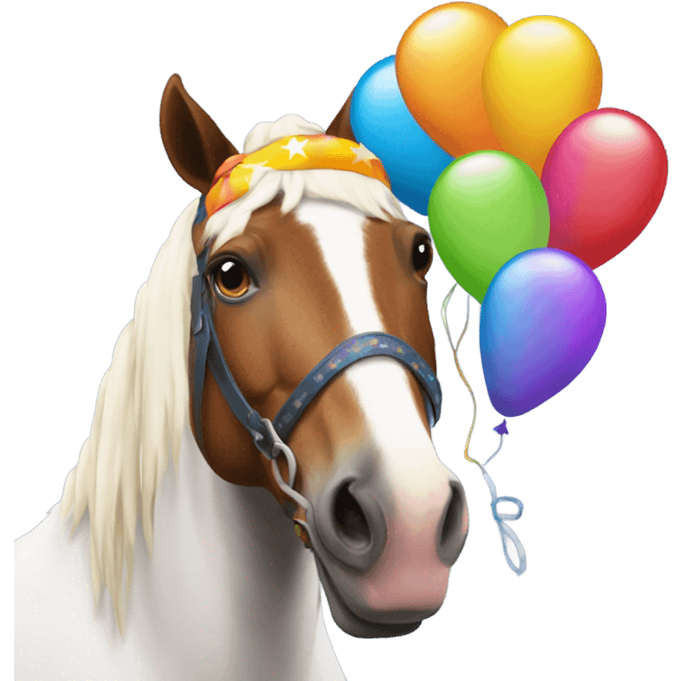 Happy birthday horse emoji