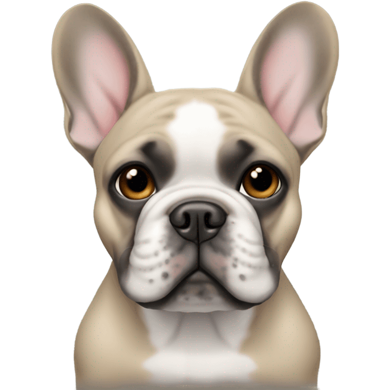 Blue Fawn French bulldog emoji