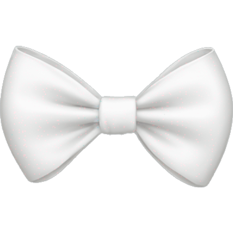 white bow emoji