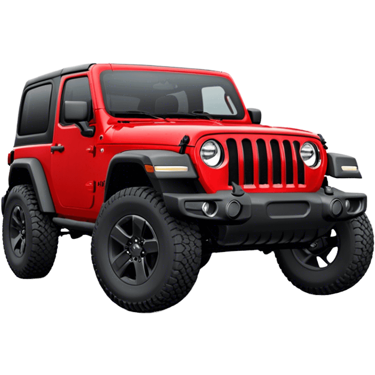 Jeep Wrangler - Jeep (Model Year: 2022) (Iconic colour: Red) emoji