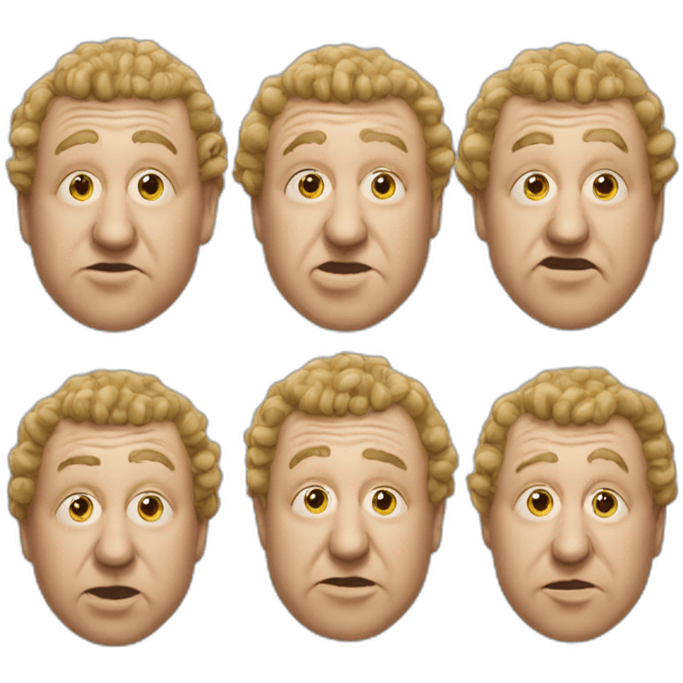 Curly Howard three stooges emoji