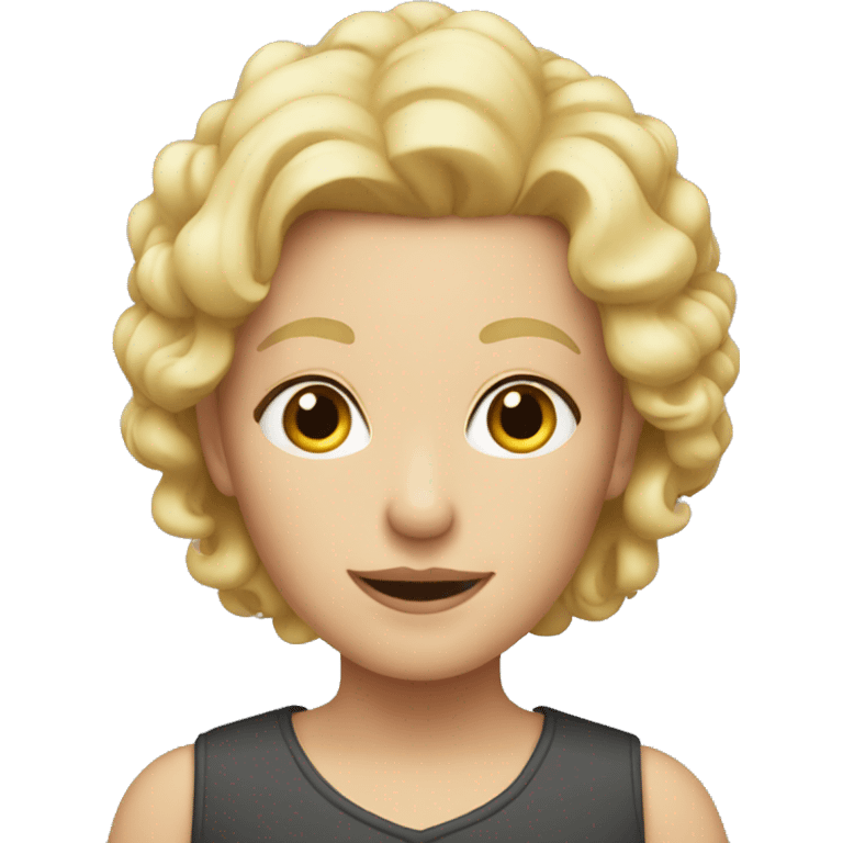 Blonde nana emoji