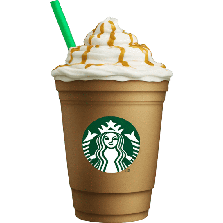 Starbucks Frappuccino without cream emoji