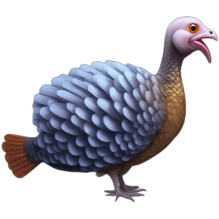 Turkey vulturefish. emoji