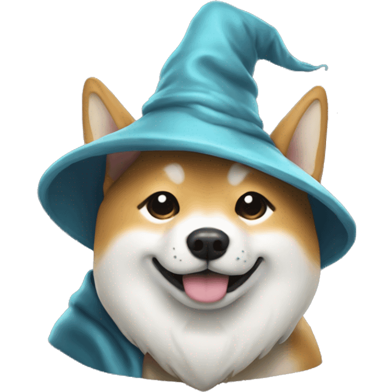 shiba gandalf wizard emoji