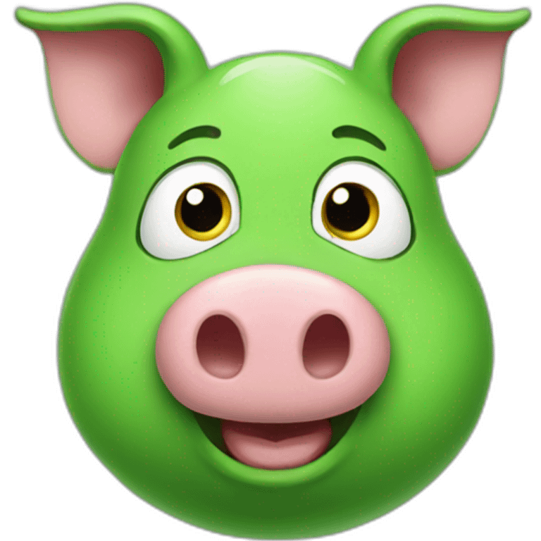 green pig emoji