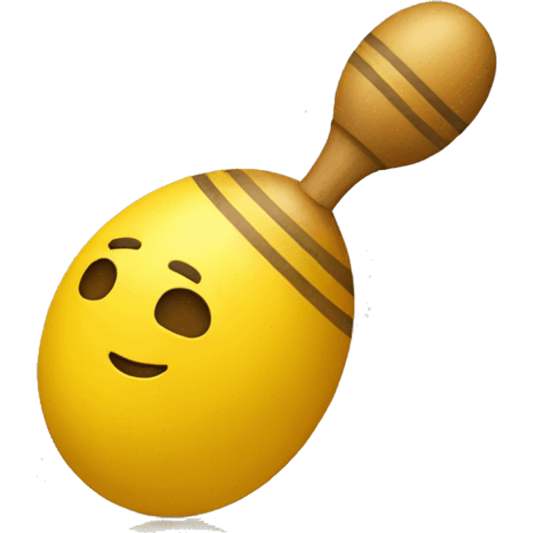 yellow maracas emoji