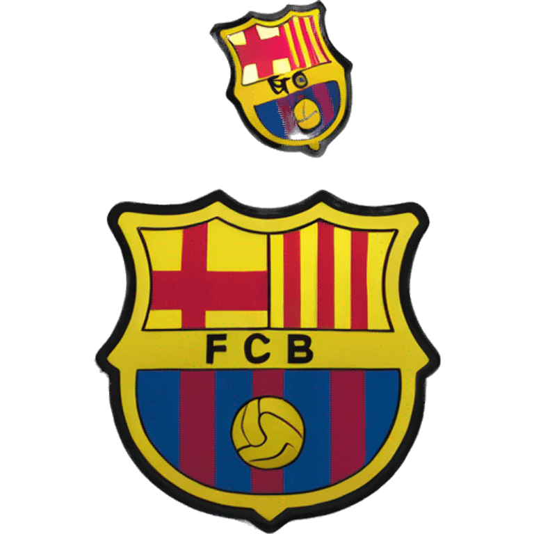 Escudo barça emoji