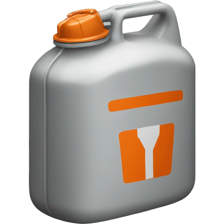 orange gasoline container emoji