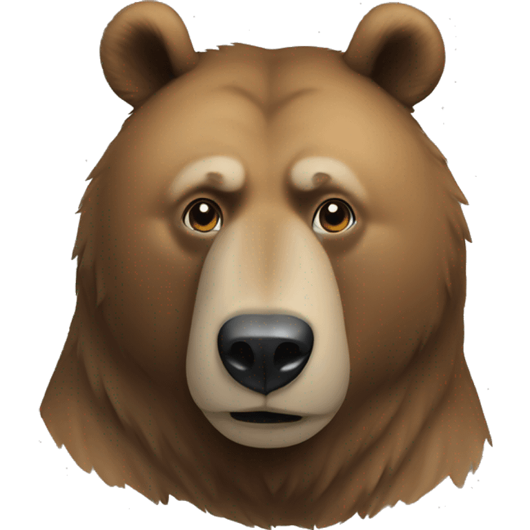 Putin on bear emoji