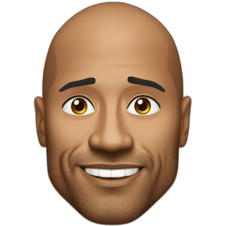 The rock emoji