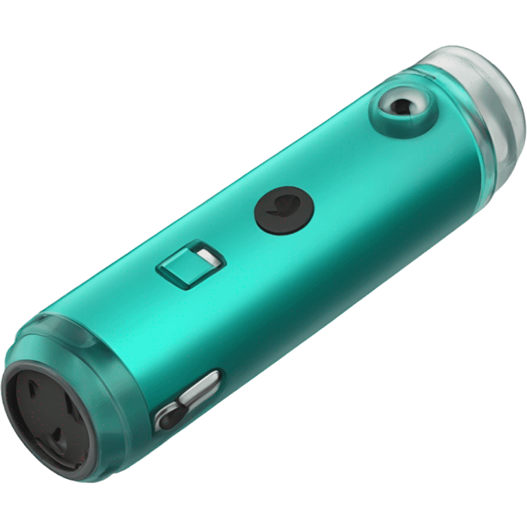 Teal vape  emoji