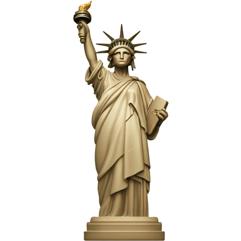 Beige Statue of Liberty  emoji