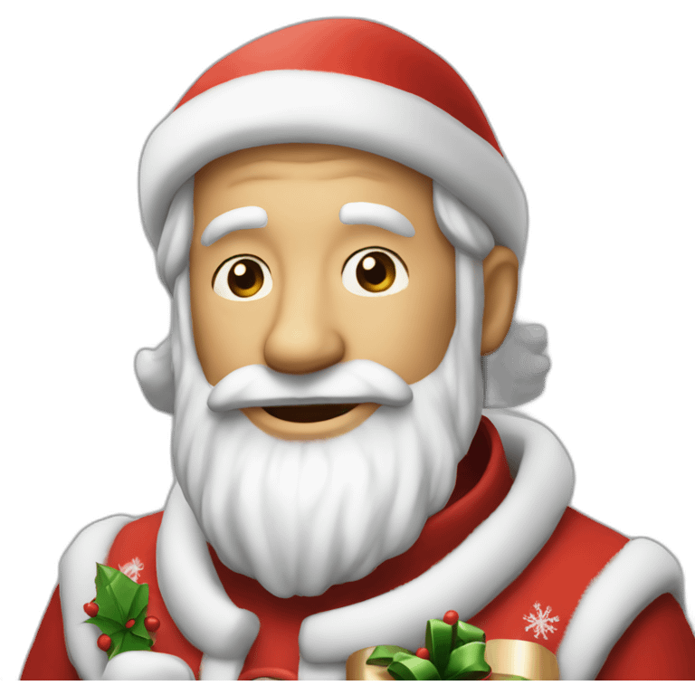 Minio papa noel emoji