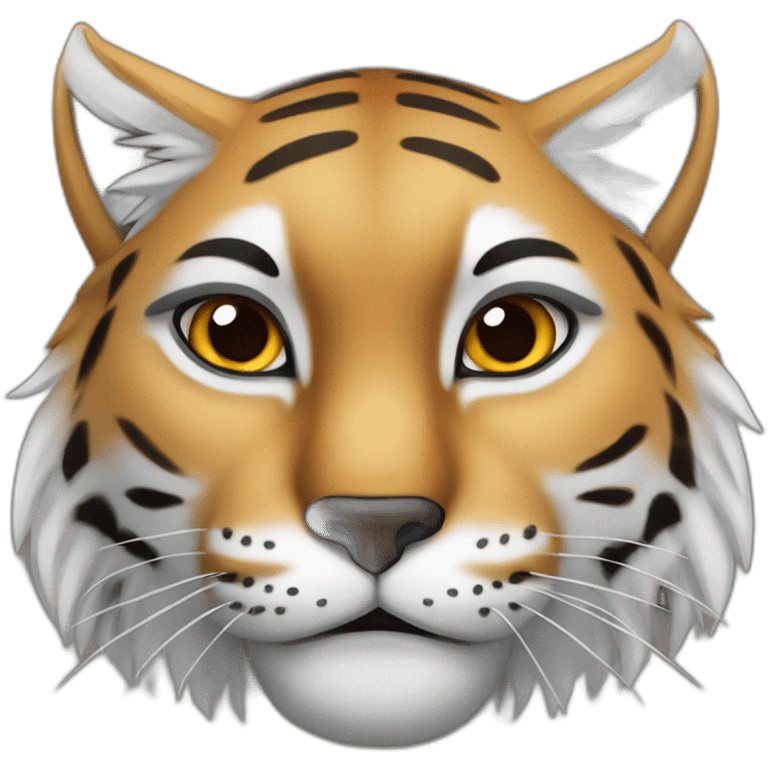 Lynx avec un tigre emoji