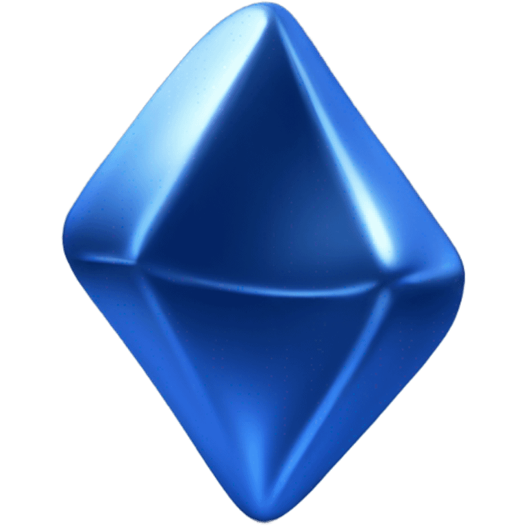 a single piece of cobalt metal emoji