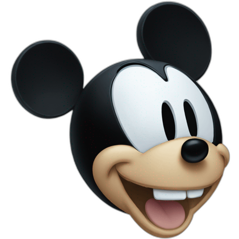 Mickey mouse horror emoji