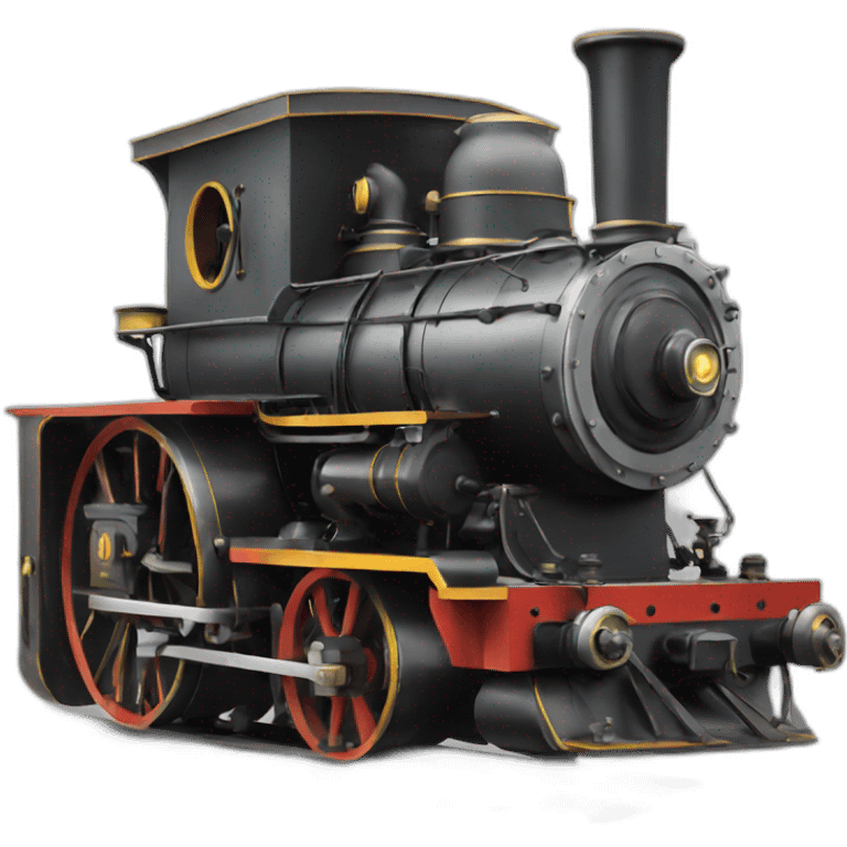 steam engine emoji