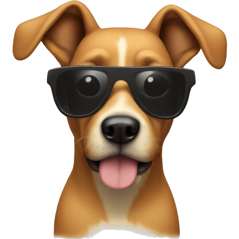 dog with sunglasses  emoji