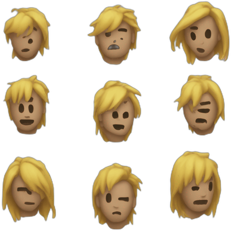 Glitch band emoji