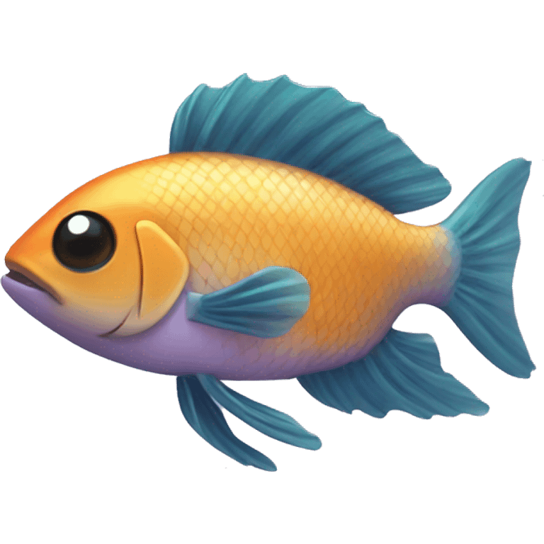 Lillac fish emoji