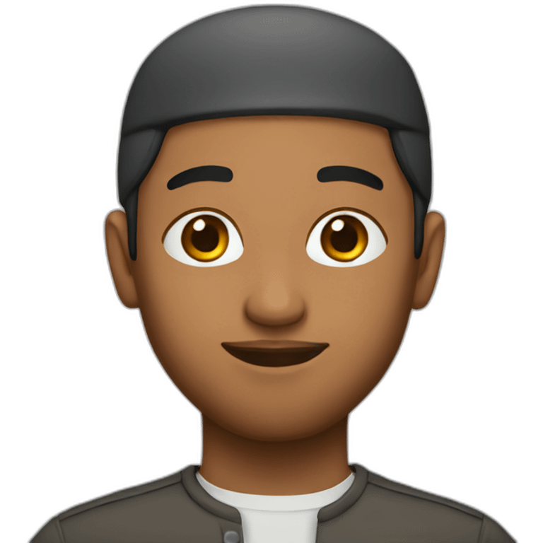 Muslim brown man emoji