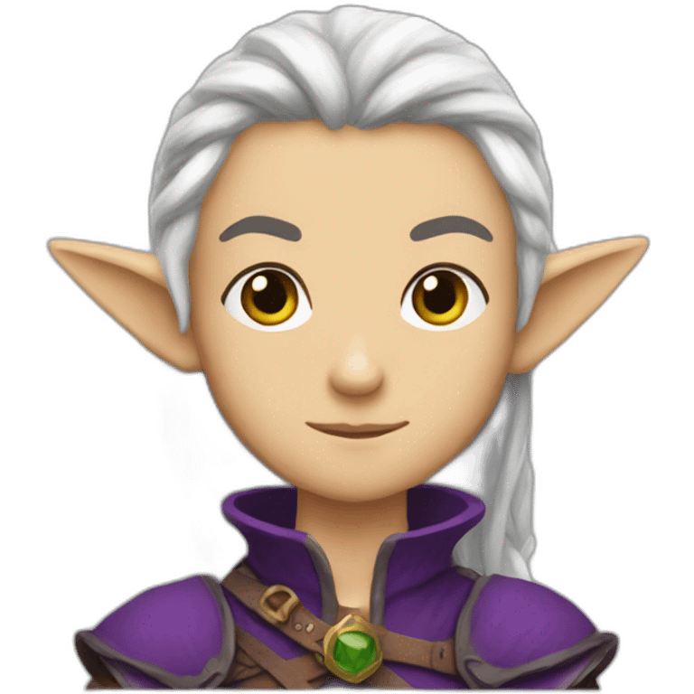 dungeons and dragons elf emoji