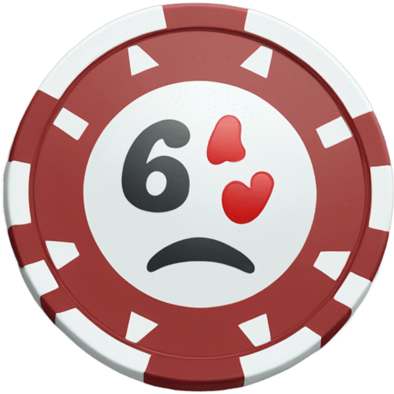 poker chip emoji