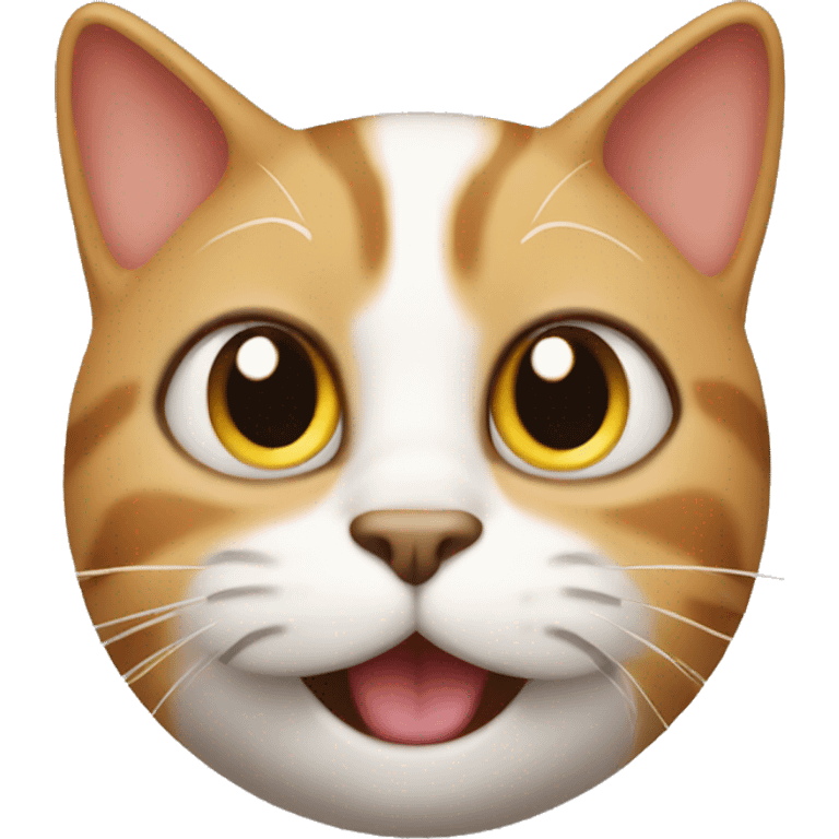 Silly cat emoji