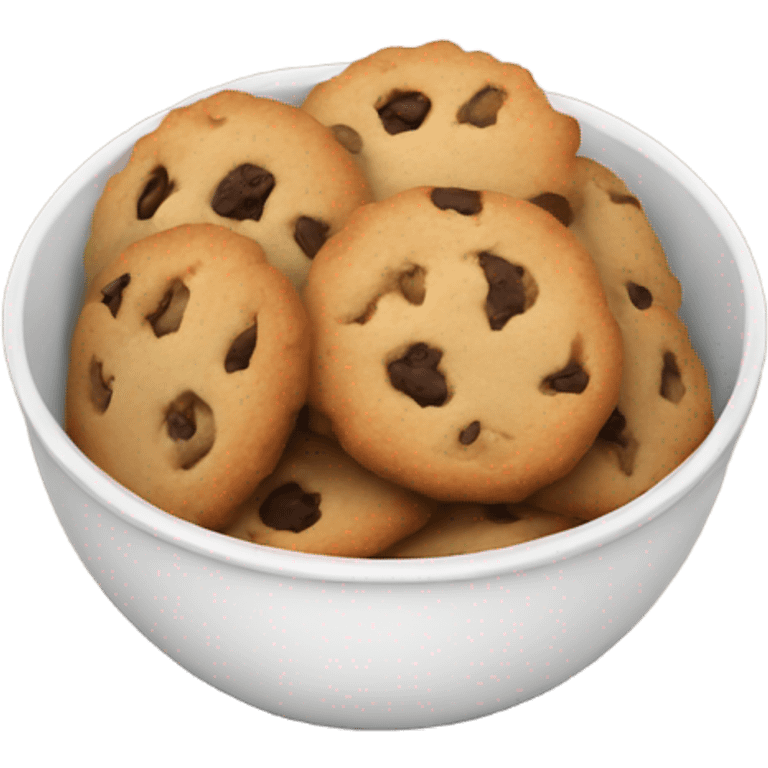 bowl of cookies emoji