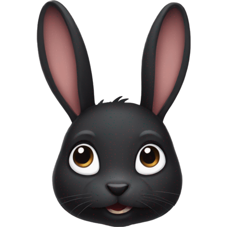 Black rabbit  emoji