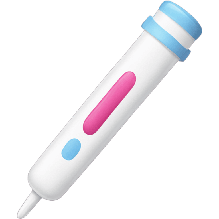 Pregnancy test emoji