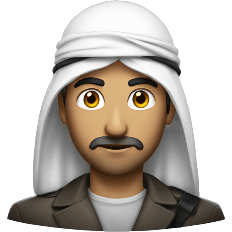 arab man emoji crime investigator emoji