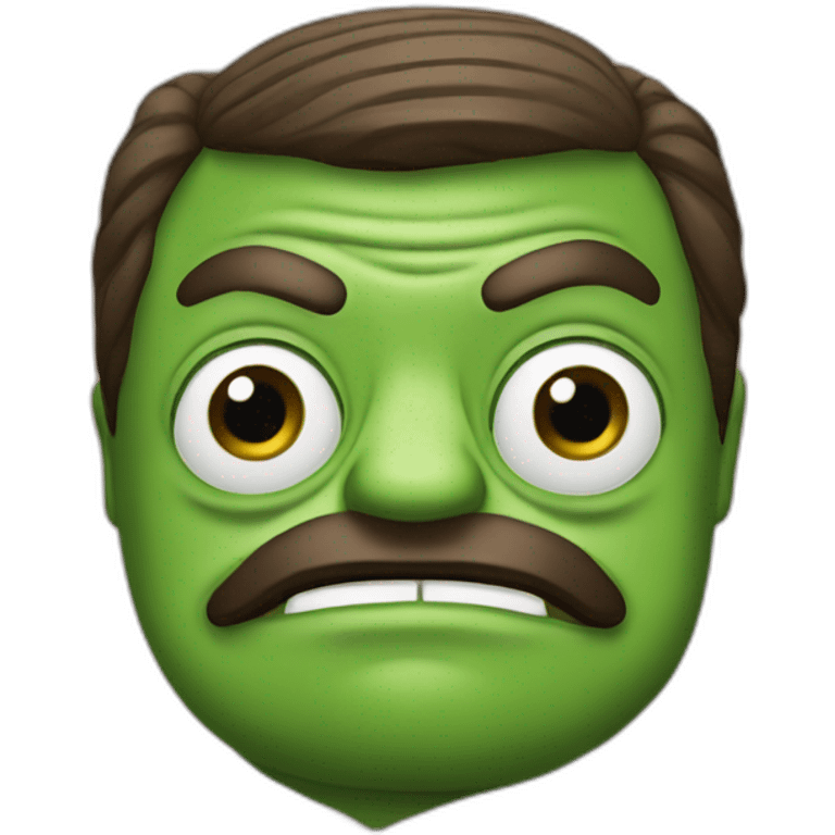 David Brent Pepe the Frog emoji