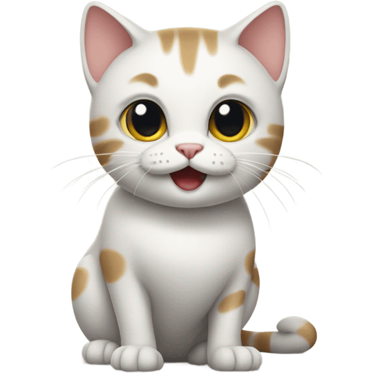 cat standing up emoji