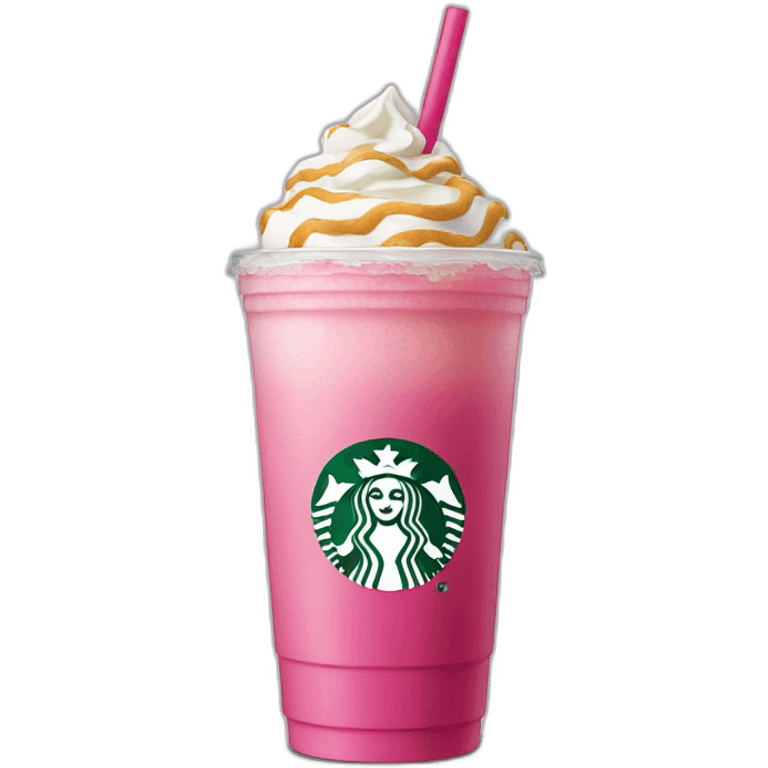 Starbucks pink drink emoji