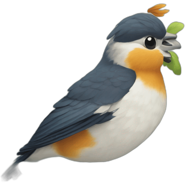 Oiseau bécasse emoji