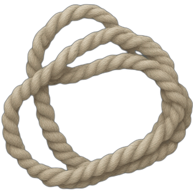 black rope emoji