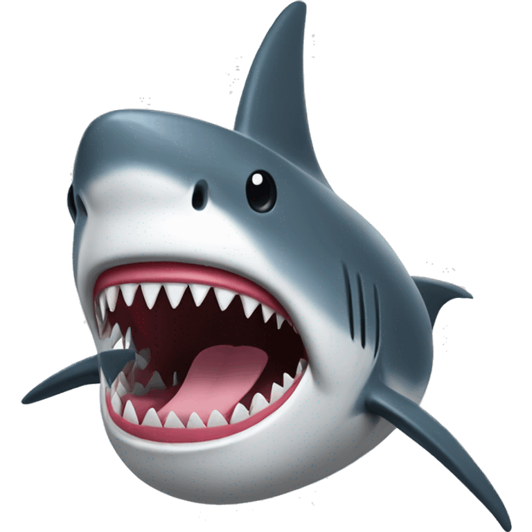 singer shark emoji